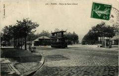 Carte postale ancienne Porte de Saint-Cloud
                                                                     à Paris 16e
                                