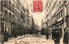 Carte postale ancienne Rue du Commerce
                                                                     à Paris 15e
                                
