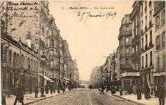 Rue Lecourbe à Paris 15e