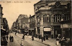Carte postale ancienne Rue de la Gaité
                                                                     à Paris 14e
                                