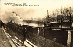Paris (7e) Train de Versailles pres le Quai d'Orsay à Paris 7e