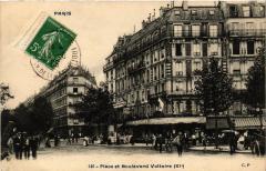 Paris (11e) Place et Boulevard Voltaire. à Paris 11e