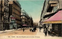 Paris 8e Rue de la Pépiniere, prise de la Gare Saint-Lazare F. Fleury à Paris 8e