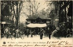 Carte postale ancienne Châlets du Cycle. Bois de Boulogne.
                                                                     à Paris 16e
                                
