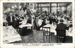 Paris 10e Restaurant Boyer 2, Bd Saint-Martin à Paris 10e