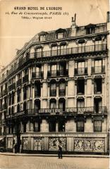 Paris 8e Grand Hotel de L'Europe 15, Rue de Constantinople à Paris 8e