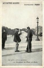 Paris Les petits metiers. Le Marchand de Plans de Paris