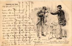 Camelots de Paris Journaux - 2 - Détaillage du ballot, troquet -
													75 Paris
												