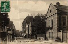 Carte postale ancienne Rue des Volontaires et l'Hôpital Saint-Jacques
                                                                     à Paris 15e
                                