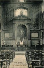 Intérieur de la Chapelle de l'Abbaye-au-Bois à Paris 7e