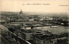 Paris 7e Ecole Militaire. Vue générale à Paris 7e