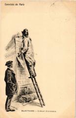 Camelots de Paris Elections - Colleur d'occasion