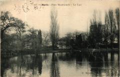 Carte postale ancienne Parc Montsouris - Le Lac
                                                                     à Paris 14e
                                