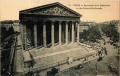 Paris 8e Panorama de la Madeleine et des Gds Bds P. Marmuse à Paris 8e