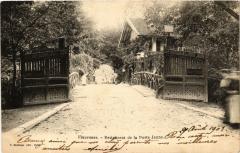 Carte postale ancienne Restaurant de la Porte Jaune
                                                                     à Paris
                                