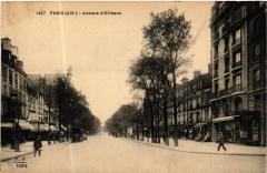 Avenue d'Orléans à Paris 14e