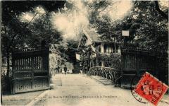 Carte postale ancienne Bois de Vincennes - Restaurant de la Porte Jaune
                                                                     à Paris
                                