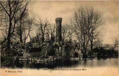 Paris 7e Grotte et Petit Lac du Champ de Mars. à Paris 7e