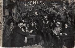 Carte postale ancienne L'Enfer
                                                                     à Paris 9e
                                