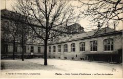 Ecole Normale d'Instituteurs - La Cour de récréation à Paris 16e