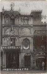 Carte postale ancienne Montmartre - Le Ciel
                                                                     à Paris 18e
                                