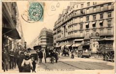 Paris 9e - La rue Lafayette à Paris 9e