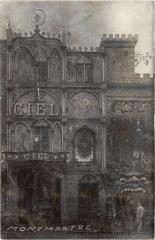 Carte postale ancienne Montmartre - Le Ciel
                                                                     à Paris 18e
                                