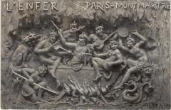 Carte postale ancienne L'Enfer
                                                                     à Paris 9e
                                