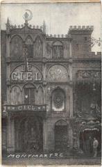 Carte postale ancienne Montmartre - Le Ciel
                                                                     à Paris 18e
                                