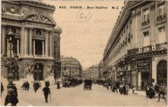 Paris 9e - Rue Halévy à Paris 9e