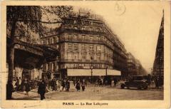 Paris 9e - La Rue Lafayette à Paris 9e