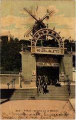 Carte postale ancienne Moulin de la Galette
                                                                     à Paris 18e
                                