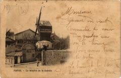 Carte postale ancienne Le Moulin De La Galette
                                                                     à Paris 18e
                                