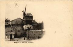 Carte postale ancienne Le Moulin De La Galette
                                                                     à Paris 18e
                                