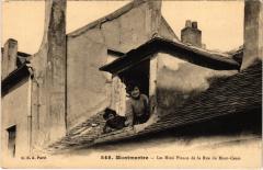 Montmartre - Les Mimi Pinson de la Rue du Mont-Cenis à Paris 18e