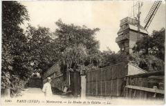 Montmartre - Le Moulin de la Galette à Paris 18e