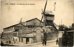 Carte postale ancienne Le Moulin de la Galette
                                                                     à Paris 18e
                                