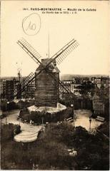 Carte postale ancienne Montmartre - Moulin de la Galette - Le Blutefin
                                                                     à Paris 18e
                                