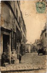 Carte postale ancienne L'Impasse Trainée
                                                                     à Paris 18e
                                