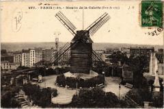 Carte postale ancienne Moulin de la Galette
                                                                     à Paris 18e
                                