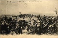 Carte postale ancienne L'Armée Russe sur la Butte Montmartre - 1814-1815
                                                                     à Paris 18e
                                