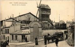 Carte postale ancienne Montmartre - Moulin de la Galette
                                                                     à Paris 18e
                                