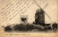 Carte postale ancienne Le Moulin de la Galette
                                                                     à Paris 18e
                                
