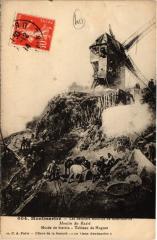 Carte postale ancienne Les derniers Moulins de Montmartre - Moulin du Radet
																	 à Paris 18e
								