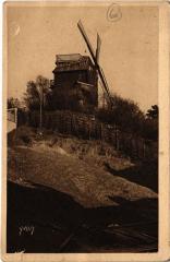 Carte postale ancienne Moulin de la Galette
																	 à Paris 18e
								