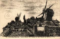 Bal du Moulin de la Galette en 1850 à Paris 18e