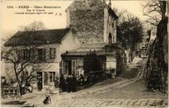 Carte postale ancienne Vieux Montmartre - Rue Saint-Vincent - Cabaret du Lapin Agile
                                                                     à Paris 18e
                                