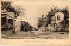 Carte postale ancienne Rue de la Bonne à Montmartre
                                                                     à Paris 18e
                                