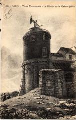 Vieux Montmartre - Le Moulin de la Galette (1820) à Paris 18e
