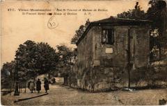 Carte postale ancienne Vieux-Montmartre - Rue Saint-Vincent et Maison de Berlioz
                                                                     à Paris 18e
                                